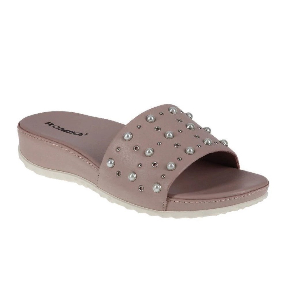 Romika Florenz 07 Josef Seibel Sandal Slide‎ Size 38 US 7-7.5 Rose